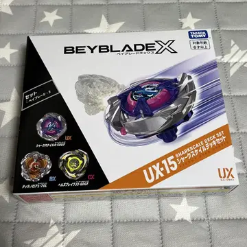 새상품 Beyblade X UX-15 샤크 스케일 덱 세트