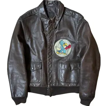 WIillis&Geiger 80s 와펜 커스텀 A-2 플라이트 자켓