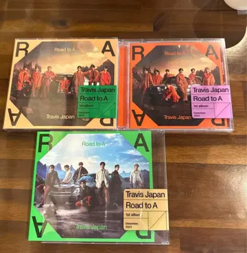 Travis Japan Road to A 3장 세트