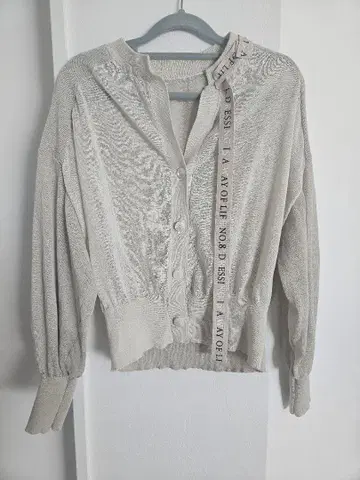 Eimee Law 에이미 로 리본 테이프 가디건