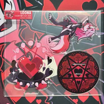 헬바보스 발렌타인 아크릴 스탠드 루나