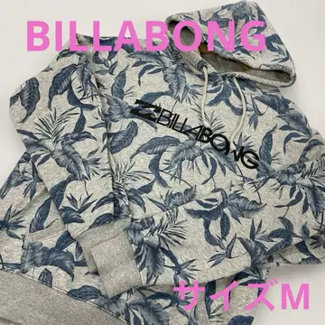 BILLABONG 풀오버 맨투맨 후드티 M #2389