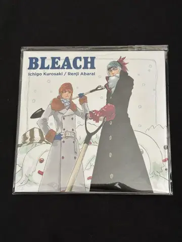 BLEACH 원화전 레코드 코스터 이치고 & 렌지