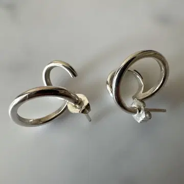 아가트 agete 실버 SILVER 후프 귀걸이