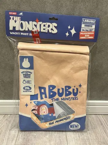 POPMART LABUBU 러브브 Wacky Mart 메신저 백