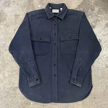 80s USA L.L.Bean WOMENS 샤모아크로스 셔츠 8