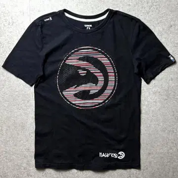 NBA UNK 애틀랜타 호크스 농구 스포츠 팀 로고 블랙 S