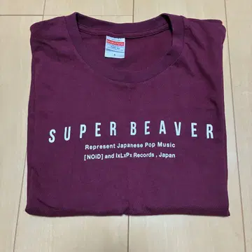 SUPER BEAVER 프린트T셔츠 S사이즈