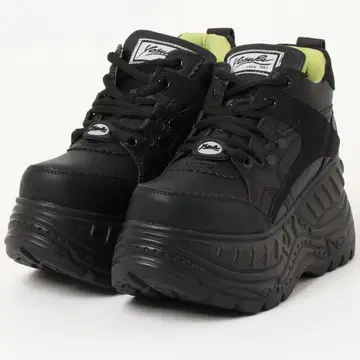 YOSUKE 요스케 통굽 레이스업 스니커즈