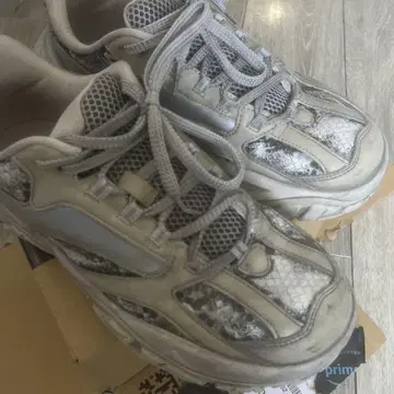 ZARA 남성용 청키 밑창 스니커즈 27cm