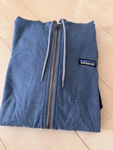 patagonia 블루 집업 후드티