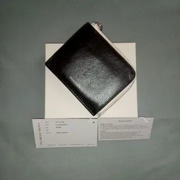 Hender Scheme L zip purse 핸더 스킴 블랙