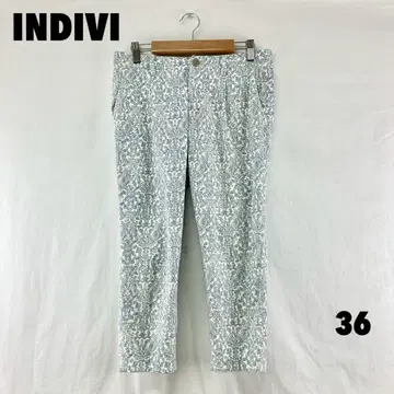 W0435S INDIVI 크롭 팬츠