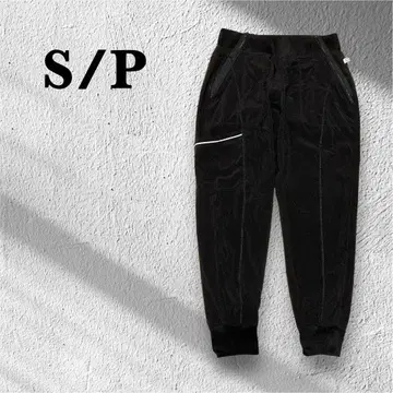 PETITE 블랙 조거 팬츠 S/P 남성용 여성용 하의
