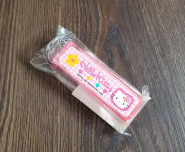 레어 1997년 헬로키티 판껌 케이스 카오하나 꽃무늬