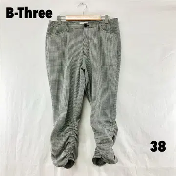 W0437S B-Three 크롭 캐주얼 팬츠