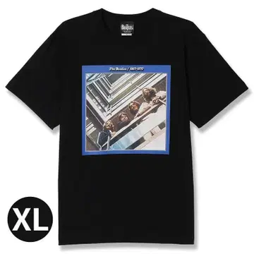 The Blue Album S/S 셔츠 블랙 XL 사이즈 비틀즈