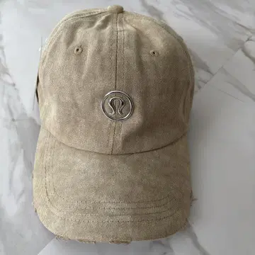 lululemon 베이지 야구 모자 미사용 새상품