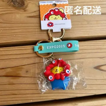 만박 산리오 폼폼푸딩 마스코트 입체 스트랩 키링 1