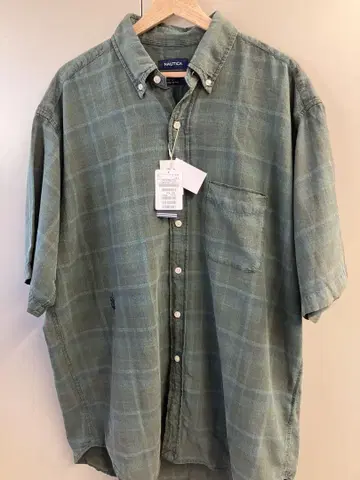 NAUTICA Sulfer Dyed Madras S/S Shirt