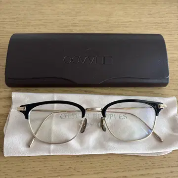 OLIVER PEOPLES 안경 블랙/골드