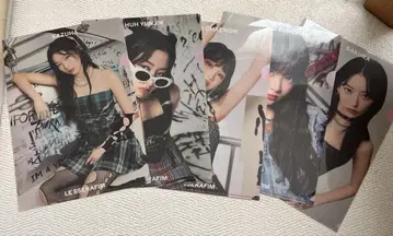 르세라핌 클리어 파일 묶음 판매