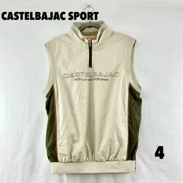 W0436T CASTELBAJAC SPORT 하프 지퍼 베스트