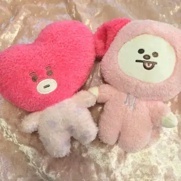 BT21 TATA 치미 핑크 일본 한정판