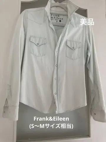 Frank & Eileen 긴팔 셔츠 XS 라이트 블루