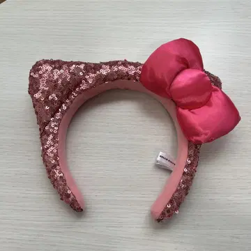 헬로키티 머리띠 핑크