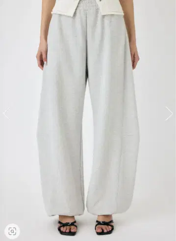 moussy CURVE LINE 스웨트 팬츠