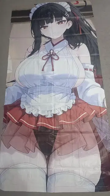 애니메이션 메이드 캐릭터 에어 서프 매트 175 x 85cm 1