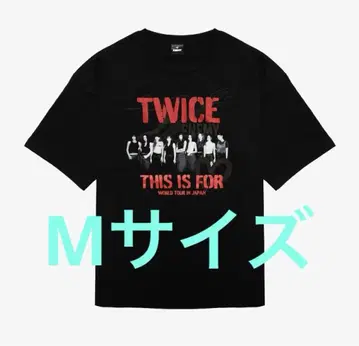 사진T셔츠 M 사이즈 TWICE [ ENEMY ]