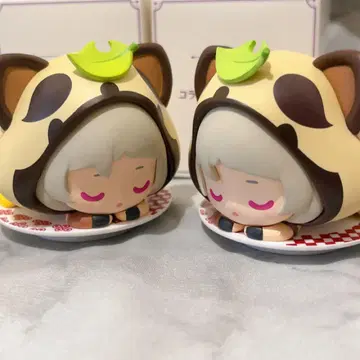 스시로 원신 달맞이 연회 콜라보 미니 피규어 사유 2개 세트