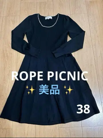 새상품급 [ROPE PICNIC] 로페피크닉 니트 원피스 블랙