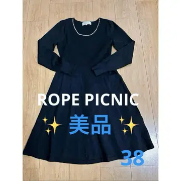 새상품급 [ROPE PICNIC] 로페피크닉 니트 원피스 블랙