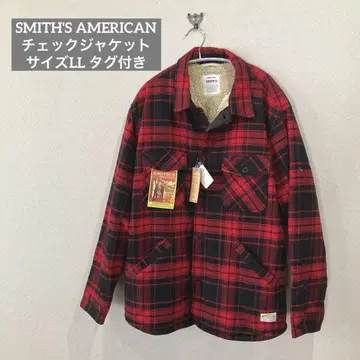 SMITH'S AMERICAN 체크 자켓 LL 택 포함