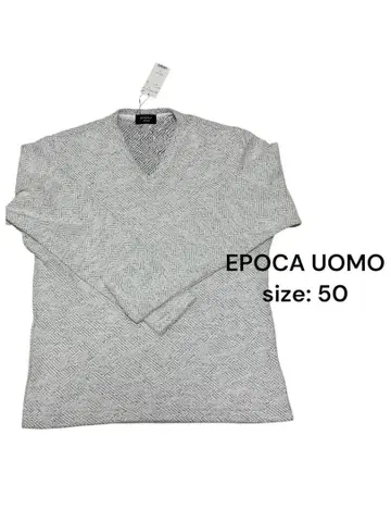 EPOCA UOMO 니트 스웨터 사이즈 50