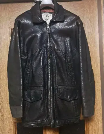 초레어 80s BANANA REPUBLIC 가죽 자켓 카 코트