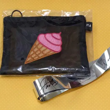 INI XQUARE 니시 히로토 메쉬 파우치