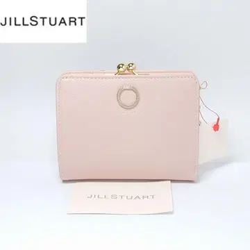 새상품 질스튜어트 가마구치 접이식 지갑 이터널 핑크