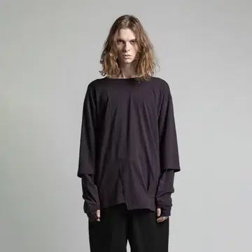 The viridi anne 빌리지안 티셔츠 레이어 롱