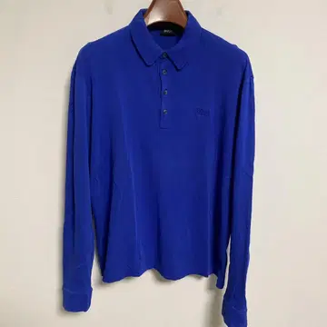 HUGO BOSS 휴고보스 긴팔 피케 셔츠 파랑 XL