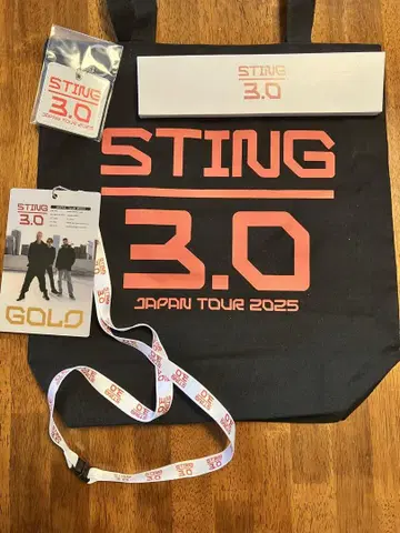 STING 3.0 JAPAN TOUR 2025 토트백