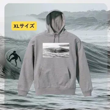 n250 [미사용 새상품] 서퍼 파도타기 사진 후드티 XL 사이즈