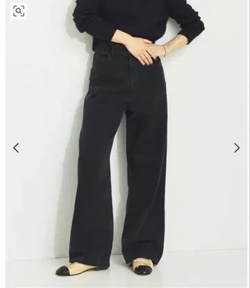 Plage HIGH RISE DENIM 블랙 쿠시다 씨의 삼종 신기 데님