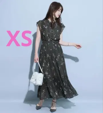 JUSGLITTY 아이비 플라워 프린트 원피스