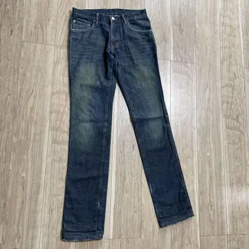 홀나인 니콜 다크 블루 스트레이트 데님