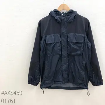 YAECA 집업 블루종 사이즈 1 네이비 안감 모 캐시미어 혼방