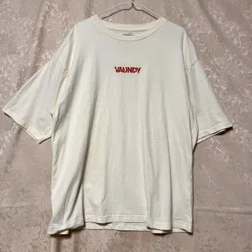 VAUNDY 빅 실루엣 T셔츠 크림 L